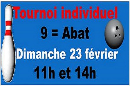 Tournoi INDIVIDUEL 9= Abat
